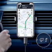 İphone Lightning Aux Araç Dönüştürücü Ses Kablosu 35 Mm Jack Girişli - 2