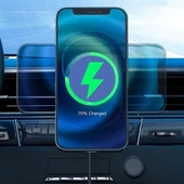 ® 15w Mıknatıslı Takılabilen Hızlı Şarj Tüm Cihaz Ve Araçlara Uyumlu Araç İçi Şarj Cihazı - 6