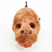 Kurmalı Kedi Eğitim Oyuncağı Tüylü Peluş Fare Yakalama İnteraktif Sevimli Eğlenceli Oyuncak thumbnail 2