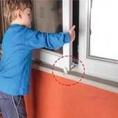 Bebek Çocuk Evcil Hayvan Güvenlik Ayarlanabilir Koruyucu Pencere Havalandırma Kilidi - 3