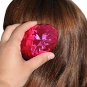 Neon Pembe Düzleştirici Tarak Geniş Aralıklı her Saç Tipine Uygun Fırçalı Saç Düzleştirici - 4