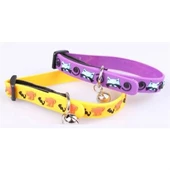Çıngıraklı Zilli Sevimli Renkli Slikon Kedi Köpek Boyun Tasması thumbnail 7