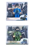 Özel Kuvvetler Mini Asker ve Mini Polis Figür Seti 8 CM Minifigür 2'li MEGASET - 2