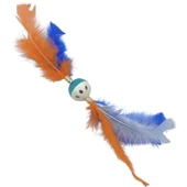  tüylü Püsküllü kedi Oyuncağı dikkat Çekici Renkli Sevimli Evcil Hayvan Oyuncağı thumbnail 1