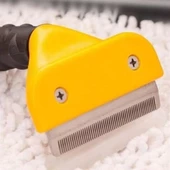 10 Cm Kedi Köpek Tarağı Fırçası Tüy Alıcı Toplayıcı Tarak Fırça - 7