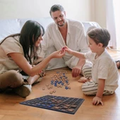 9 Bölümlü Ahşap Sudoku Eğitici Oyun Seti - 3