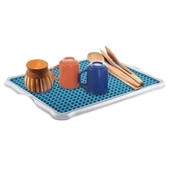 Pratik Lavabo Tezgah Üstü Bulaşık Kurutmalığı Süzmatik 22x40 Cm - 2