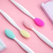 2 Adet Dudak Fırçası Peeling Etkili Gözenek  Siyah Nokta Temizleyici Akne Giderici Çift Yönl - 1