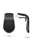 ® Havalanndırma Izgarasına Takılabilen Mandallı Mıknatıslı Oto Araç Içi Manyetik Telefon Tutucu - 8