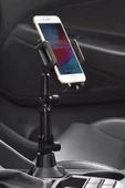 Teleskopik Araç Bardak Yerine Giren Telefon Tutucu thumbnail 8