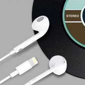 İphone Ucu Çıkışlı Pop Up Kulakiçi Yumuşak Kontrol Tuşlu Kulaklık - 6