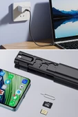 Cep Tipi 60w Bas Aç Type-c,iphone Şarj,micro Usb Hızlı Şarj Data Kablo Seti - 8