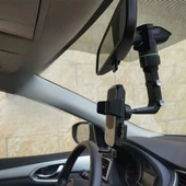 Dikiz Aynasına Takılabilen Eklemli Telefon Tutucu Aparat - 4