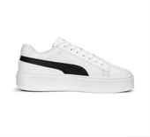 Puma Smash Platform V3 Beyaz Kadın Sneaker Spor Ayakkabı - 390758 04 - 3