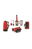 Schafer Kea Elektro Mega Ev Aletleri 4lu Mutfak Seti Kırmızı - 1