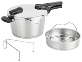 Fissler Vitaquick Black Düdüklü Tencere 4,5 Lt - 1