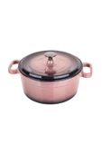 Aryıldız Döküm Demir Tencere 20 Cm Rose Gold - 1