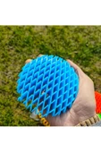 RAYTOYS OYUNCAK   YENİ NESİL MAVİ SOLUCAN STRES OYUNCAĞI TOP ANAHTARLIKLI MODEL 2 ÖZELLİKLİ VIP NEW BLUE FIDGET WORM - 1