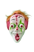 RAYTOYS OYUNCAK   VIP CLOWN HALLOWEEN HORROR MASK VIP CADILAR BAYRAMI KORKU MASKESİ SARI SAÇLI KÖTÜ PALYAÇO MASKESİ - 1