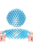 RAYTOYS OYUNCAK   YENİ NESİL MAVİ SOLUCAN STRES OYUNCAĞI TOP ANAHTARLIKLI MODEL 2 ÖZELLİKLİ VIP NEW BLUE FIDGET WORM - 5