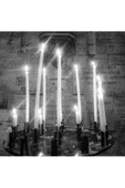 RAYTOYS OYUNCAK   8 Adet Beyaz Uzun Mum 35 Cm Beyaz Mum Church Candles Kilise Mumu Beyaz Arınma Mumu Yılbaşı Mumları - 1