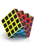 RAYTOYS OYUNCAK   5 SET PROFESSIONAL QY SPEED CORBON FİBER CUBE 5Lİ SET PİRAMİT 2X2 3X3 4X4 5X5 ZEKA KÜPÜ CUBE - 5