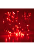RAYTOYS OYUNCAK VIP 10 METRE PİLLİ KIRMIZI LED IŞIK KIRMIZI PİLLİ IŞIK BATTERY RED LED LİGHT YILBAŞI AĞACI IŞIĞI - 2