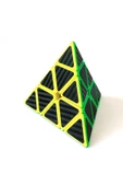RAYTOYS OYUNCAK   1 Pcs Pramid Cube Corbon Fiber Cube 1adet Vıp Piramit Zeka Küpü Pramit Hız Küpü Trıangle Cube - 4