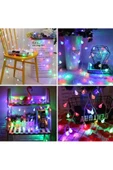 RAYTOYS OYUNCAK   VIP KALİTE RENKLİ KRİSTAL TOP LED IŞIK CRYSTAL LED LİGHT BALL YILBAŞI AĞACI IŞIĞI RENKLİ NOEL IŞIĞI thumbnail 3