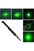 RAYTOYS OYUNCAK VIP 100 MW GREEN LASER POINTER 100 MW YEŞİL LAZER 4 BAŞLIKLI KUTULU YEŞİL LAZER KAMP DAĞCI IŞIKLARI - 5