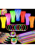 RAYTOYS OYUNCAK   1000 ADET VIP RENKLİ GLOW STİCK NEON IŞIK FOSFORLU BİLEKLİK KOLYE FOSFORLU IŞIK KONSER ŞENLİK IŞIĞI - 2