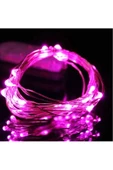 RAYTOYS OYUNCAK   7 METRE PEMBE PİLLİ LED IŞIK CANLI PEMBE IŞIK IP65 SU GEÇİRMEZ SEVGİLİLER GÜNÜNE ÖZEL PEMBE LED IŞIK - 5