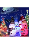 RAYTOYS OYUNCAK   Led Işıklı Kardan Adam Yılbaşı Ağacı Süsleri Renk Değiştiren Kardan Adam Led Light Colors Snowman - 1