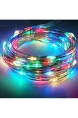 RAYTOYS OYUNCAK   Rgb 5 Metre Renkli Pilli Led Işık Renkli Led Işık Renkli Yılbaşı Ağacı Işığı Parlak Peri Led Işık thumbnail 1