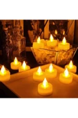 RAYTOYS OYUNCAK   24 Led Işıklı Mum Gün Işığı Pilli Led Işık Mum Pilli Mum Yılbaşı Mumları Yılbaşı Süsleri Dekor Mum thumbnail 2