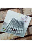 RAYTOYS OYUNCAK   Vıp Kalite Burgulu Gümüş Pasta Mumu Gümüş Doğum Günü Mumu 10 Adet Gümüş Mum Silver Bırthday Candle - 1