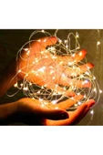 RAYTOYS OYUNCAK   5 Metre Gün Işığı Pilli Led Işık Gün Işığı Led Işık Yılbaşı Ağacı Işığı Noel Işığı Warm Light thumbnail 1