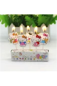 RAYTOYS OYUNCAK Hello Kıtty Bırthday Candle Vıp Kalite Hello Kıtty Pasta Mumu 5 Adet Hello Kıtty Doğum Günü Mumu - 1