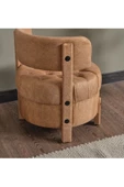Meşe Home King Kapitoneli Silinebilir Kumaş Konforlu Modern Tasarım Renk Seçenekli Tekli Sandalye - 6