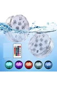 RAYTOYS OYUNCAK   VIP HAVUZ IŞIĞI RGB SUBMERSİBLE LED LİGHT IP68 16 COLORS SU GEÇİRMEZ RGB KUMANDALI RENKLİ LED IŞIK - 1
