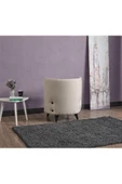 Meşe Home Melina Kapitoneli Silinebilir Kumaş Konforlu Modern Tasarım Renk Seçenekli Tekli Sandalye - 3