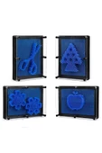 RAYTOYS OYUNCAK   Pin Art 3-dimensional Pin Sculpture Blue Vıp Pinart 3d Çivi Sanatı 20 Cm Stres Oyunları - 5