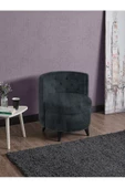 Meşe Home Melina Kapitoneli Silinebilir Kumaş Konforlu Modern Tasarım Renk Seçenekli Tekli Sandalye - 1