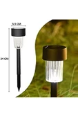 RAYTOYS OYUNCAK   10 ADET IP65 SOLOR TORCH PİLSİZ LED IŞIKLI GÜNEŞ ENERJİLİ SOLOR MEŞALE LAMBA 34 CM BAHÇE AYDINLATM - 3