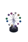 RAYTOYS OYUNCAK Perpetual Debate Toys Dönen Manyetik Toplar Yılbaşı Hediyeleri Stres Oyuncağı Dönme Dolap Masa Dekor - 3