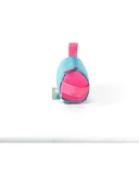 United Colors of Benetton Tek Bölmeli Mavi Pembe Kalem Çantası 03796 - 3