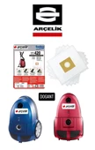 Arçelik S4210 S4250  Süpürgesi Hepa Toz Torbası 10 Adet - 1