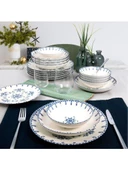 Güral Porselen Camelia 24 Parça 6 Kişilik Bone Yemek Takımı Dg 1654 - 1