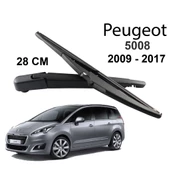 Peugeot 5008 Arka Cam Silecek Kolu ve Süpürgesi 2009-2017 M72051Y - 1