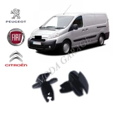 Expert scudo jumpy 3 07-2013 çamurluk ve davlumbaz klipsi 8565.53 M150 - 1